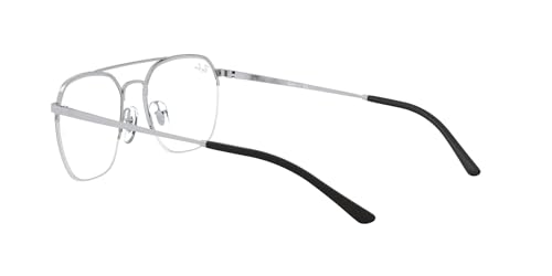 Image of Ray-Ban Unisex Clear Lens Square Frames - 0RX6444
