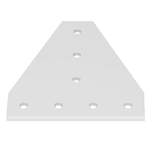 Plaque de renforcement pour profilé 4040T avec équerre alu 7 trous robuste - 3