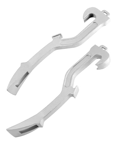 QWORK Fire Hose Spanner Wrench, Universal Aluminum, Fire Equipment, 11-7/8" Length, 2 Pack - Image 3