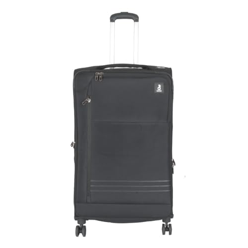 Image of dace Trolley Bag Travel Luggage Black (Black)