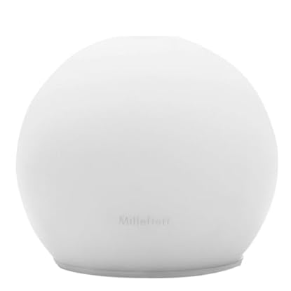 Foto di Millefiori Milano – Hydro Diffusore a Ultrasuoni Sfera in Vetro – Diffusore Ambiente con LED Multicolore e Spegnimento Automatico, Ideale per Casa e Ufficio