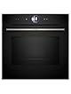 Bosch HMG7361B1, Forno combinato con microonde smart da incasso, Funzione Airfry, Chiusura ammortizzata della porta, Display TFT Touch Plus, Nero, 60 cm.