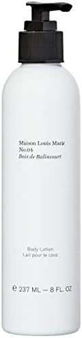 Maison Louis Marie - No.04 Bois de Balincourt Natural Body + Hand Lotion | Luxury Clean Beauty + Non-Toxic Fragrance (8 fl oz | 237 ml)