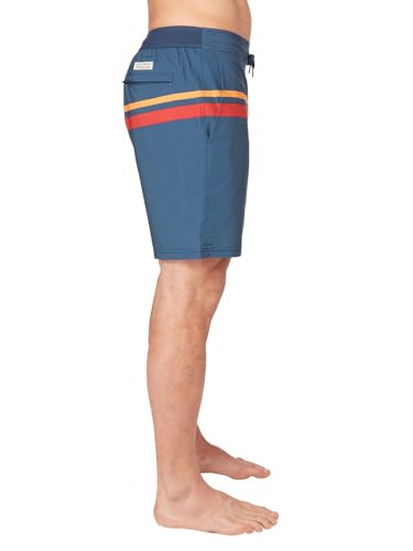 Image of Fair Harbor Ozone Board Short -- Men's Swimsuits with BreezeKnit Liner, 10-inch Inseam -- Quick Dry, Performance Swim Trunks
