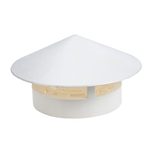 iplusmile Copertura Antipioggia per Comignoli in PVC Resistente e Ignifugo Protettore per Sfiati da Tetto Installazione Senza Attrezzi Protezione Duratura Contro Pioggia e Neve