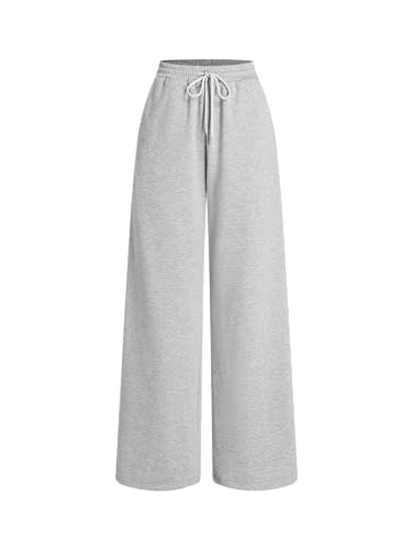 CIDER Women’s Wide Leg Sweatpants Baggy Drawstring High Waisted Joggers Lounge Sweat Pants with Pockets 2025 Fall