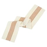 ULTECHNOVO Tischset Aus Leinen Mit Farbblockierung Tischläufer Sackleinen Party Tischläufer Hotel Tischdecke Zweifarbig Bauernhaus