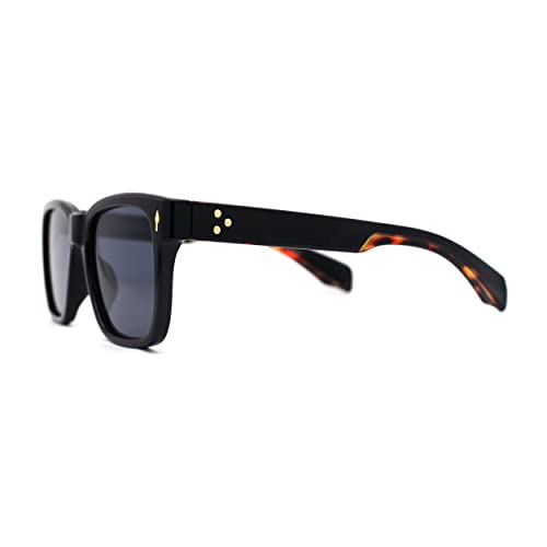 Mens Hipster Retro Vintage Style Horn Rim Sunglasses3