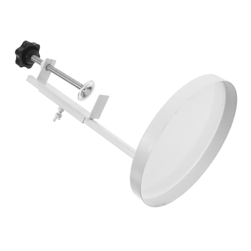 FUTUREORYY Estante Ajustable para Plantas de Hierro Blanco Pequeño Bandeja para Alféizar Soporte para Macetas Interior y Exterior Soporte Estable para Jardineras Adecuado para Balcón y