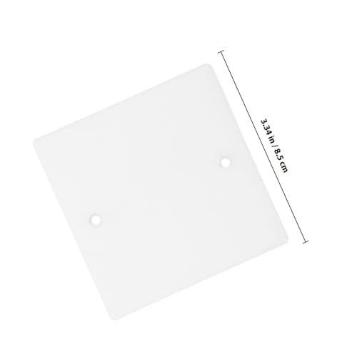 Placa de cubierta eléctrica rectangular de 50 piezas para panel de techo 3