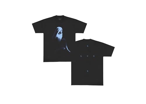 ROSALÍA Lux Cross T-Shirt, Black, Small | Amazon.com