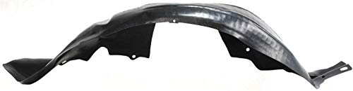 Evan-Fischer Front Fender Liner Compatible With 1999-2004 Ford Mustang Plastic Driver Side #TOP22