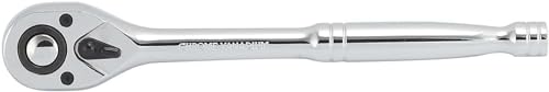 Image of Neiko 03103A 1 /2 Inch Ratchet Wrench, 72-Tooth Reversible Ratchet, Quick Release 1 /2 Drive Ratchet, 10 Inch Oval Head Socket Wrench, CR-V Steel Rachet Wrench