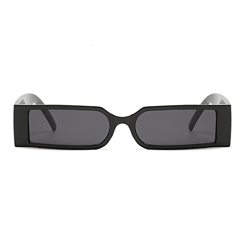 90s Retro Sunglasses Trendy Plastic Frame Small Rectangle Sunglasses Unisex Eyewear AZ95483