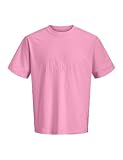 JACK & JONES Camiseta con Texto Morada M