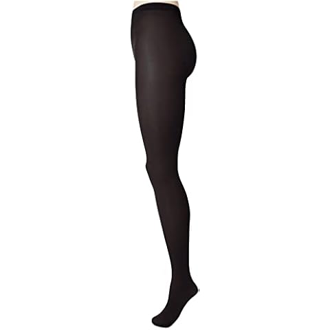 Nur Die Damen Strumpfhose 725013, 2er Pack, 40 DEN, Gr. 48 (Herstellergröße: L (44-48)), Schwarz (schwarz 094) Cover