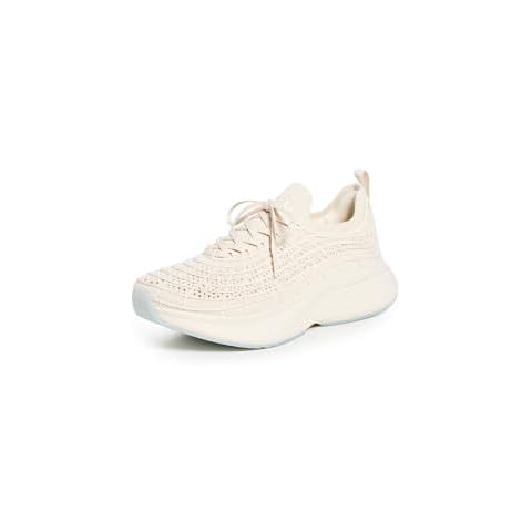 APL: Athletic Propulsion Labs Women's Techloom Zipline Sneakers, Greige, Off White, 8.5 Medium US Cover