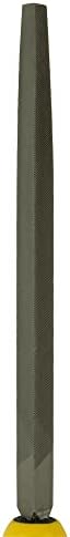 STANLEY 8" Three-Square Carbon Steel Blade Hand File Second Cut, 0-22-462