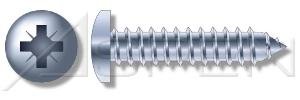 (10000pcs) 4-24X1/4 Self-Tapping Screws/Sheet Metal Screws Pan Pozidriv Steel