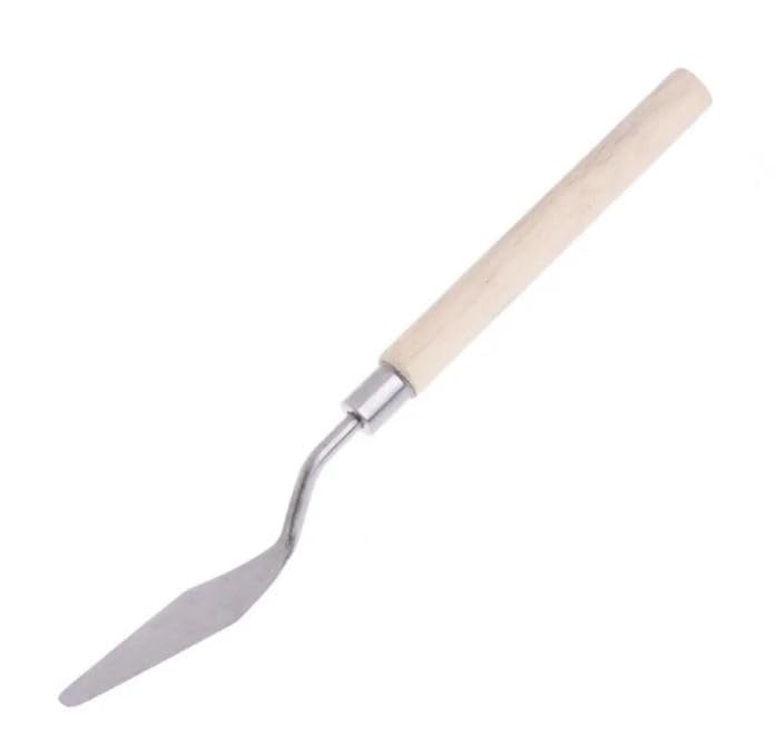 ART RANGER Stainless Steel Artists Palette Knife,Spatula Palette Knife Paint Mixing Scraper,Thin and Flexible Art Tools for Oil Painting, Acrylic Mixing 1 pcs-image-44