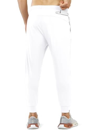 NORTHYARD Men's Joggers Pants with Zipper Pockets Lightweight Sweatpants Athletic Running Workout Track Pants for Men