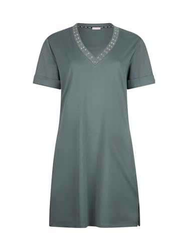 Vestido corto Liu Jo con ojales decorativos en color negro para mujer