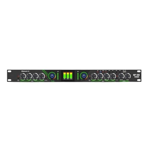 LVSEWOA Système Audio DSP Processeur Audio Karaoké numérique Professionnel pour Traitement du Signal numérique (Noir)