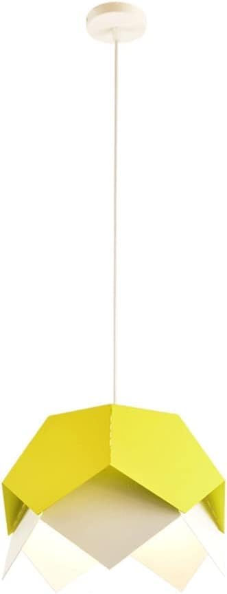 Éclairage de plafond en métal vintage bleu suspension rétro réglable E27 LWX