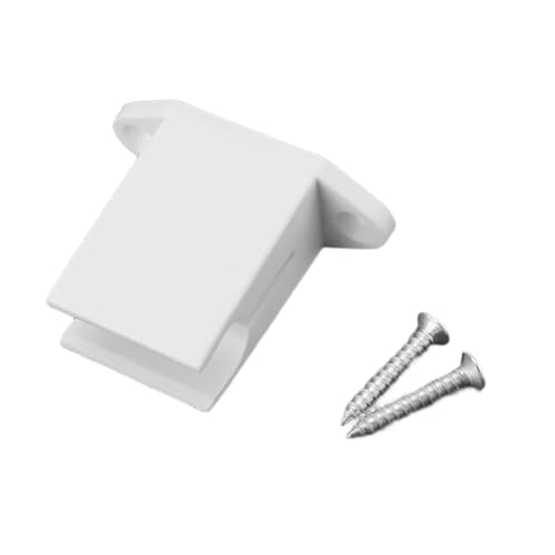 La Mejor Recopilación de Bielas para toldos al mejor precio. 43 Pryntopha - Soporte de manivela invisible montado con clip, soportes de gancho con tornillos, bielas enrollables, clips de bloqueo