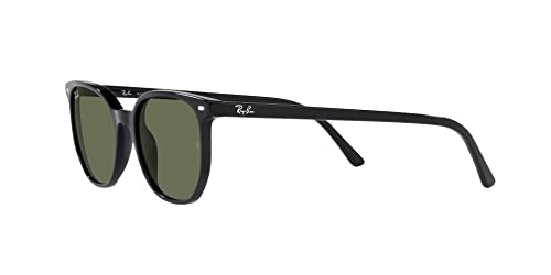 Image of Ray Ban Sunglasses for Women and Men - Elliott 0RB2197 - Designer Sunglasses with High-Bridge Fit and Crystal Lenses, Size 52