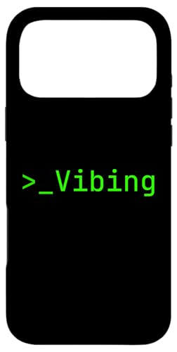 Funny Vibe�R�[�f�B���OAI�G�[�W�F���g�J���҃v�����v�g�G���W�j�A�R�[�_�[ �X�}�z�P�[�X iPhone 17 Pro Max �p