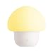 Emoi Multicolor LED Baby Night Light, Portable Silicone Cute Mushroom Nursery Night Lamp, Romantic Dim Mood Lamp, Tap Color Control, BPA-Free, Rechargeable Battery for up to 6-Hour Usage.(H0022W)