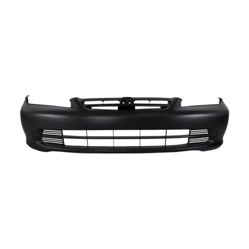 Image of FitParts Compatible with Honda Accord 2001-2002 Front Bumper Cover | Primed, Without Parking Sensor Holes, Sedan, Ready to Paint, OEM 04711S84A91ZZ, HO1000196