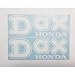 Adesivo con scritta DAX Honda