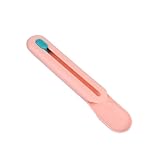 Happyyami Cat Food Squeeze Spoon Portable Plastic Feeder for Cats Lightweight Design to Reduce Food to Clean Feeding Tool Pink