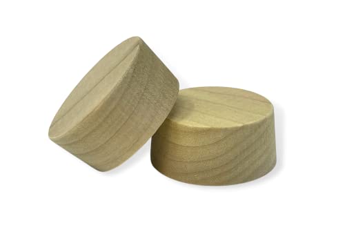 2-Inch Poplar Wood Bourbon Wine Barrel Cask Keg Bung Plug - Great For Home Brewers, Distillers, Wine Enthusiasts (2-Pack) #TOP1