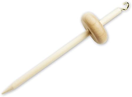 Happy Classy Mini Pocket Drop Spindle Maple Bottom Whorl 6" Length