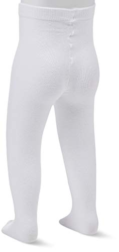 Trifil Bebe Algodao, Meia Calça Meninas, Branco (White), PPE