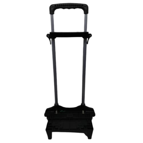 Carrinho Para Mochila Escolar Universal 2 Haste C/Trava 40 (Preto)