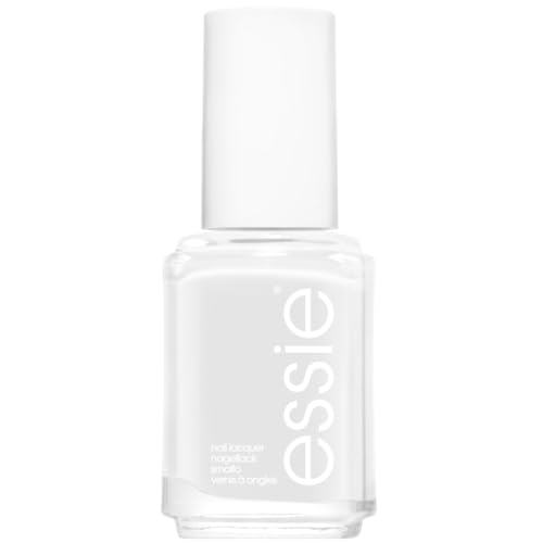 Essie Original Nail Polish, Blanc, White Nail Varnish, French Manicure Nail Polish White Tip, Glossy Shine and High Coverage, Salon Quality Finish, Vegan Formula