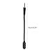 Earphone Microphones 3.5mm Male 3-Section Mic Boom with Sponge Cover for Barracuda X Headphone Replacement Part