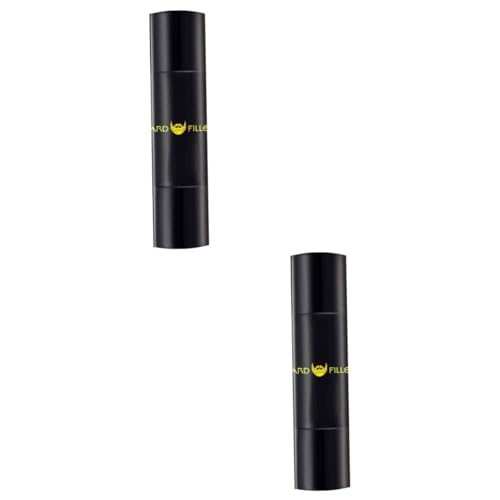 minkissy 2pcs Beard Shaping Filler Portable Concealer for Men Shaping Beard Filler Beauty Filling Stick Use for Grooming Facial Hair