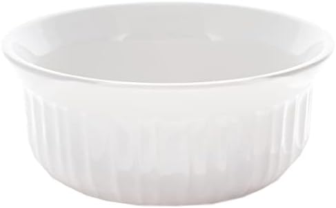 CorningWare FS16 16 oz/ 473mL Round French White Casserole Dish