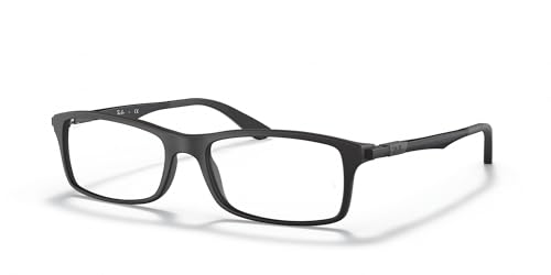 Image of Ray-Ban RX7017 Rectangular Prescription Eyeglass Frames