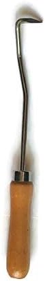 Primeonly27 HOOF Pick Round Wood Handle Tough Steel hoarse Equine