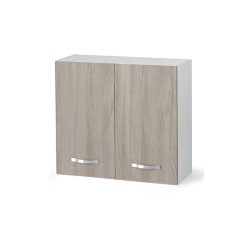 Finiture versatili per ogni stile: Disponibile in Bianco frassinato, Olmo, Noce antico, Cemento e Fango, si adatta a qualsiasi arredo con eleganza senza tempo