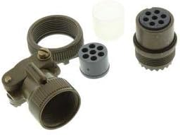 Itt Cannon Circular Connector Plug Size 16S, 7 Position, Cable - MS3106F16S-1S
