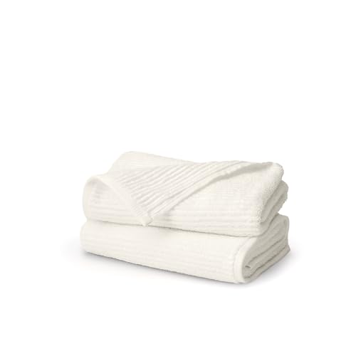 BOLL & BRANCH Turkish Ribbed Hand Towel Set, Cream