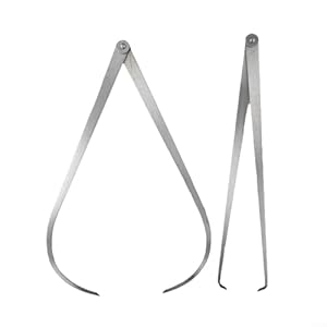 Facaiio Edelstahl Innen-Außen Messschieber 350mm