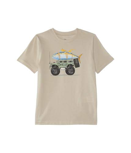 Image of Under Armour Boys' Short Sleeve Graphic T-Shirt, Soft & Comfortable, Outdoor Collection